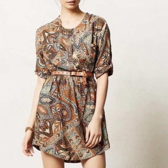 Anthropologie Dresses & Skirts - Anthropologie Holding Horses Paisley Dress - sz 4